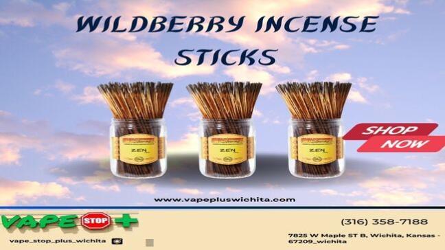 Wildberry Incense Sticks is available in Wichita, Kansas